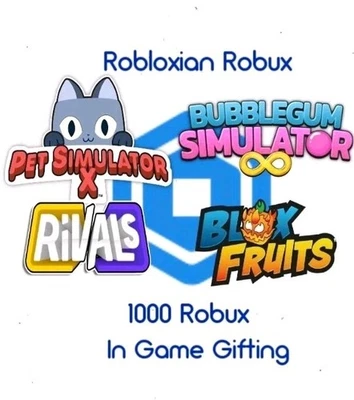 ROBLOX 💸 1000 Robux In Game Gifting Purchase - Cheap and Fast 💸