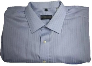Donald J. Trump Signature Collection Men 18 1/2-34/35 Classic Stripe Dress Shirt - Picture 1 of 9