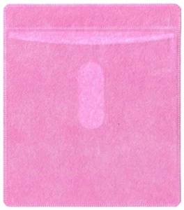 300 CD Double-sided Plastic Sleeve Pink - Imagen 1 de 1
