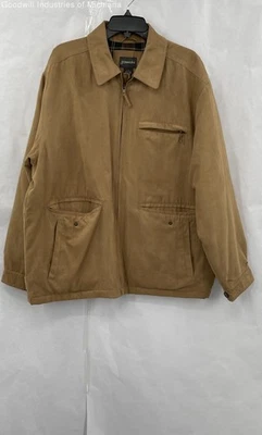 St. John's Bay NWT Men's Brown Coat Sz L - Image 1 of 4