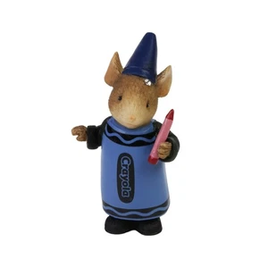 Herz von Weihnachten in Farbe gekleidet Figur, 2,2 cm - Bild 1 von 1