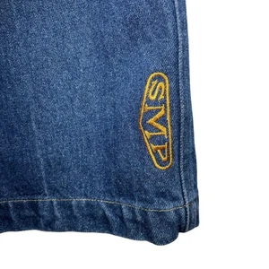 Vintage 90s SMP Clothing Sex Money Power Jean Shorts Men’s Size 32 Denim Jorts RARE - Bild 1 von 5