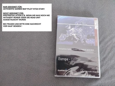 Update SD Karte Navigation Mercedes Garmin Map Pilot NTG5 Star1 Europa 2019/2020 - Bild 1 von 2