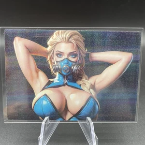 Elsa Anime Waifu Card Doujin ACG Goddess Holo - Picture 1 of 4