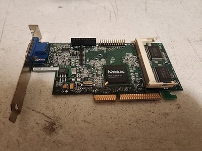 Matrox Millenium 5064-9191 G 250+ Mila/8/OE5 Passive AGP VGA Graphics Card - Image 1 of 4