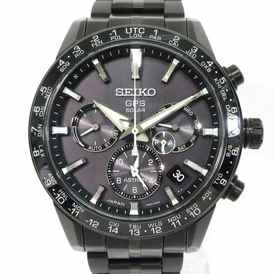 Reloj usado para hombre SEIKO Astron SBXC037 estuche negro talla 4,6 cm #12112 Foto 1 de 4
