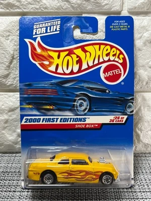 Hot Wheels 2000 First Editions #26 of 36 Cars Shoe Box 2000 #086 Yellow - Image 1 of 4