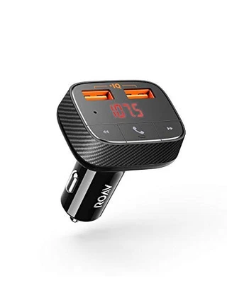 ROAV ANKER ROAV SMARTCHARGE F0 BLUETOOTH FM TRANSMITTER R5113 - SCHWARZ - Bild 1 von 4