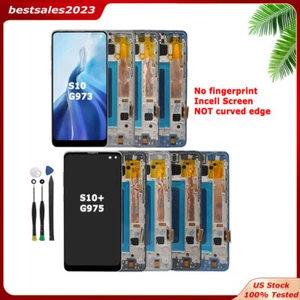 For Samsung Galaxy S10+ Plus G975U S10 G973 LCD Display Touch Screen Tool Kit - Picture 1 of 38