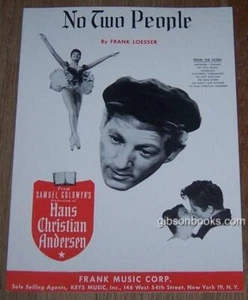 No Two People Hans Christian Andersen Danny Kaye 1951 Film Noten - Bild 1 von 1