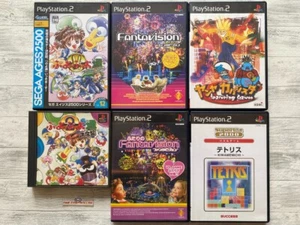 SONY PS 1 2 Puyo Puyo & Fantavision & Yanya Kabazista & Tetris set from Japan - Picture 1 of 14
