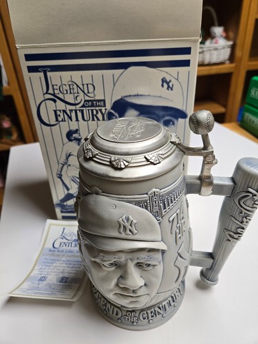 Babe Ruth Legend of the Century Avon Stein 1999 - Free Delivery | eBay