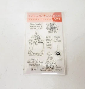 Inky Antics Halloween Clear Set Gummistempel unbenutzt - Bild 1 von 2