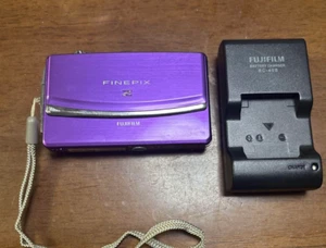 [N MINT] Fujifilm Finepix Z90 Purple Compact Digital Camera English From JAPAN - Picture 1 of 4