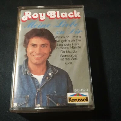 ROY BLACK  - MEINE LIEBE ZU DIR - MC MUSIK KASSETTE - ZUSTAND GUT @R01 - Bild 1 von 2