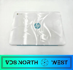 Nueva funda trasera HP Chromebook 14-X blanca con pantalla LCD tapa superior 787689-001 - Imagen 1 de 9