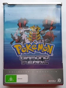 Pokemon Diamond & Pearl 4 Movies with money tin - Picture 1 of 2