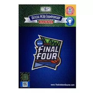 2019 Minneapolis NCAA Herren Basketball Final Four bestickt College Aufnäher - Bild 1 von 1