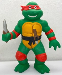 Vintage 80’s Teenage Mutant Ninja Turtle 7” TMNT RAPHAEL Ceramic Painted Statue - Picture 1 of 14