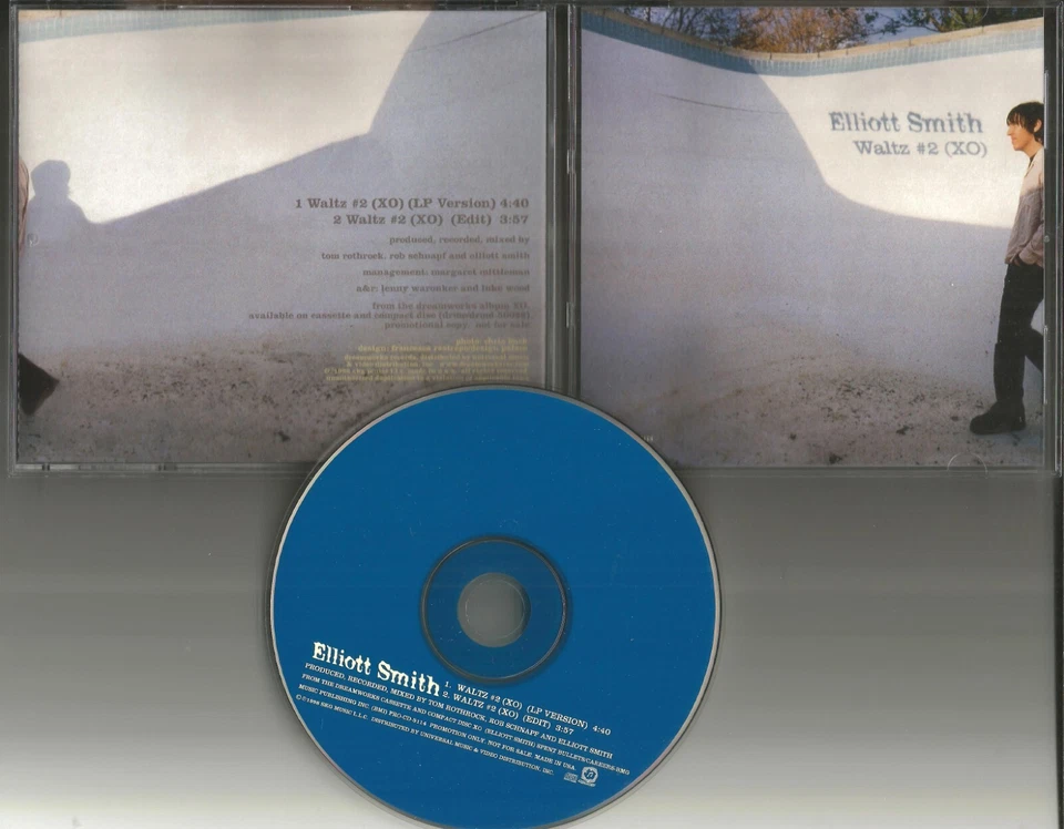 ELLIOTT SMITH Waltz Xo 2TRX w/ RARE EDIT PROMO DJ CD single MINT USA procd5114 Foto 1 de 1