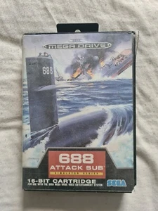 688 ATTACK SUB Sega Mega Drive UK / EUROPEAN PAL Komplett Spiel Mega Drive - Bild 1 von 7