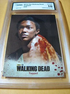 The Walking Dead 2014 atrapado Sasha # 34 grado 10 L@@K - Imagen 1 de 1