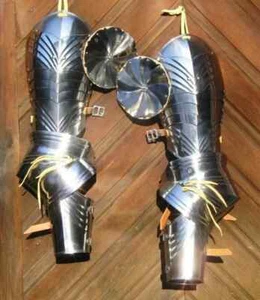 18GA Medieval Gothic armor 2nd half of the 15th cent Hand Arm Guard Protection - Picture 1 of 5