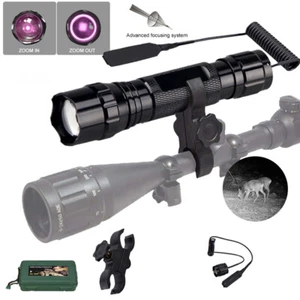 Hunting IR 940nm LED Flashlight Torch Infrared Night Vision Light Scope Mount UK - Picture 1 of 9