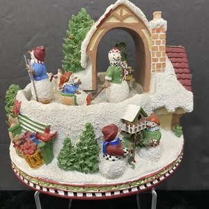 Princess House "Snowdrops" Christmas/Holiday Musical Keepsake #2251 - Picture 1 of 5