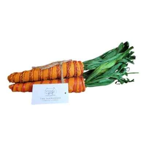 NEW Farmhouse by Rachel Ashwell Orange Colored Faux Decorative Carrots(Set of 3) - Picture 1 of 5