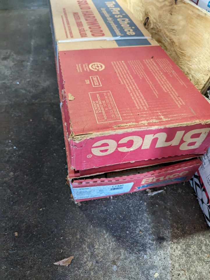 (2) Roble pantano Bruce Plano .75 pulgadas Grueso x 2,25 pulgadas. Ancho sólido duro Foto 1 de 3