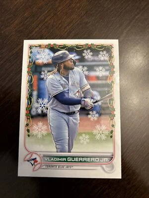 2022 Topps Holiday - Metallic #HW10 Vladimir Guerrero Jr. - Image 1 of 2
