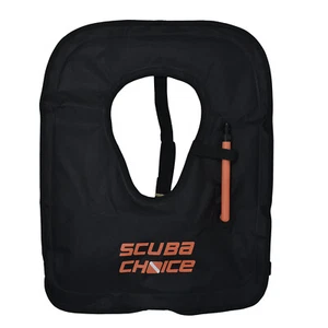 Scuba Choice Adult Black Snorkel Vest w/ Name Box, X-Large - Picture 1 of 4