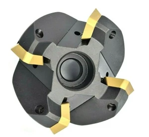 45° Fresa Plana Cabezal de Cuchillo D50-Z4-022 100% Compatible con Sandvik R245-12T3.. - Imagen 1 de 3
