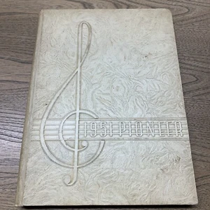 Vintage 1951 Andrew Lewis High School Yearbook Pioneer Salem Virginia - Picture 1 of 12