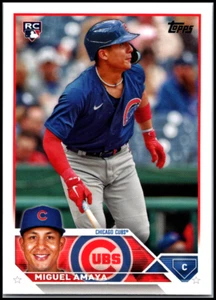 Actualización Topps 2023 #US60 Miguel Amaya - Rookie RC ¡Envío gratuito! - Imagen 1 de 2