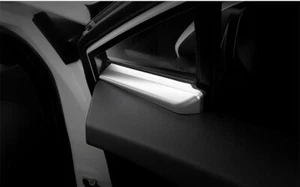 Cubierta de marco de pilar mate ABS mate automático A para Toyota C-HR CHR 2016-2022 - Imagen 1 de 6