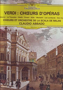 pochette de disque uniquement (pas de disque) depliante Verdi  Choeurs d'operas  - Imagen 1 de 4