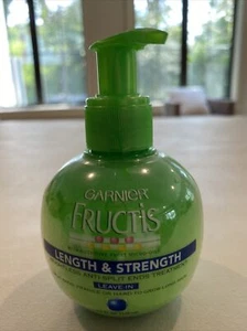 Garnier Fructis Strength & Length Leave In Repairing Split Ends Long Hair 5.1 Oz - Picture 1 of 8