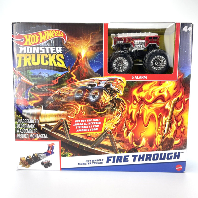 Hot Wheels Monster Trucks Vulcão Areia