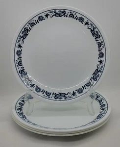 Set of 4 Corelle Old Town Blue Onion SALAD PLATES, 8 1/2" - Picture 1 of 6