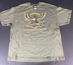 Vintage Harley Davidson Chi-Town Tinley Park, Illinois 2XL Rare Biker T Shirt - Picture 1 of 6