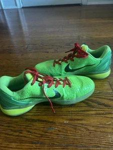Size 12 - Nike Zoom Kobe 6 Protro Low Grinch - Picture 1 of 6