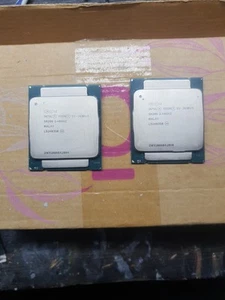 Intel Xeon E5-2630 V3 - 2x Pair Dual CPU FCLGA2011 8 Core 16 Thread - Picture 1 of 2