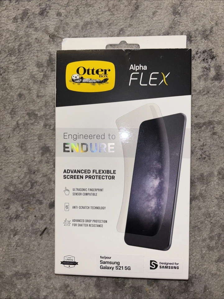 OtterBox Alpha Flex Flexible Screen Protector for Galaxy (S21+) 5G - Clear - Image 1 of 1