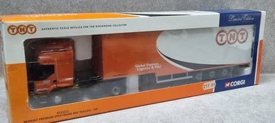 Camión modelo Corgi escala 1/50 CC12111 RENAULT MARCO ESCALONADO PREMIUM REMOLQUE TNT Foto 1 de 4