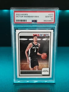 2023 Panini Hoops Victor Wembanyama Rookie Card #277 Mint PSA 10  - Bild 1 von 2