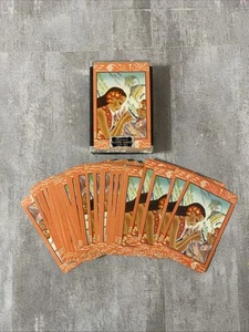 Rare 1950s Hawaiian Themed Playing Cards Hula Girl Hawaii Tiki Party Vtg - Picture 1 of 9