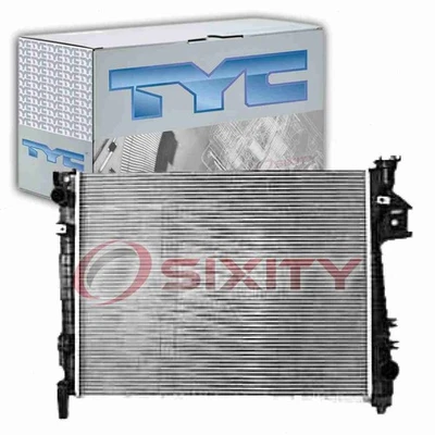 Radiador TYC para 2003-2008 Dodge Ram 2500 5.7L V8 refrigerador refrigeração anticongelante ph - Imagem 1 de 4