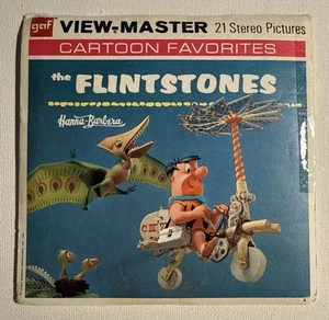 View-Master THE FLINTSTONES - B514 - 3 Rollen Set + Booklet (V7) - Bild 1 von 10
